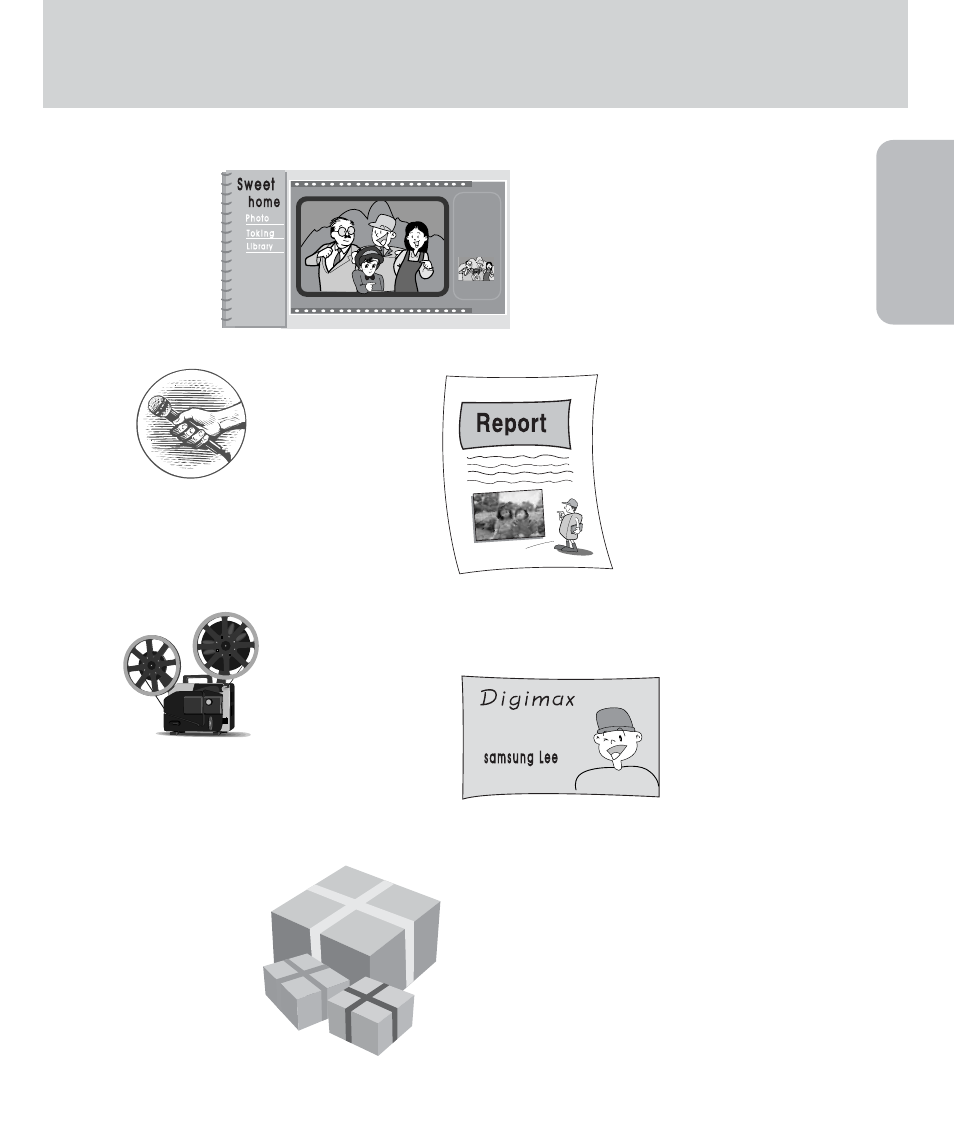 This digital camera can be used for, Ready | Samsung Digimax 420 User Manual | Page 11 / 124