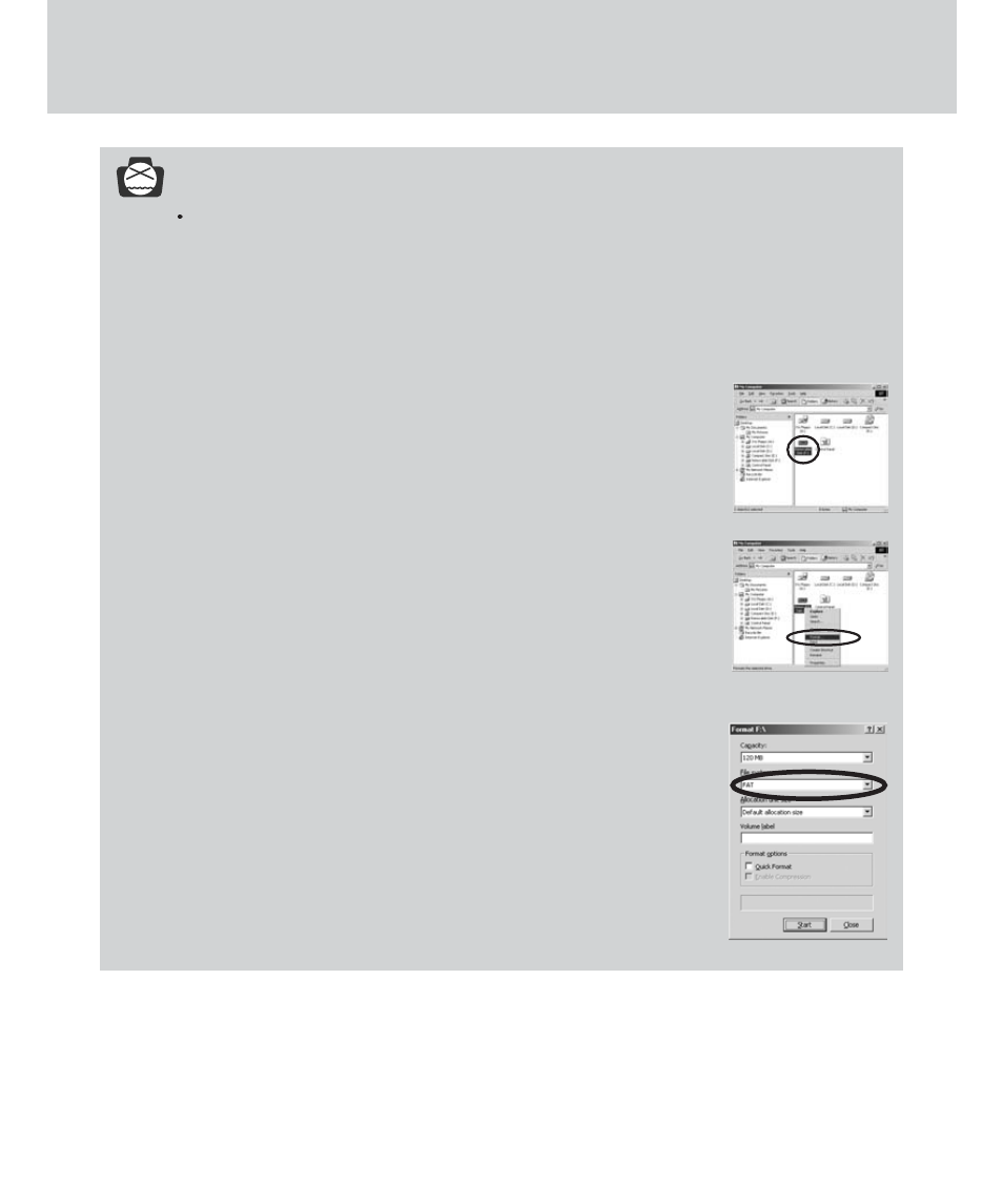 Format, Notice | Samsung Digimax 420 User Manual | Page 68 / 124