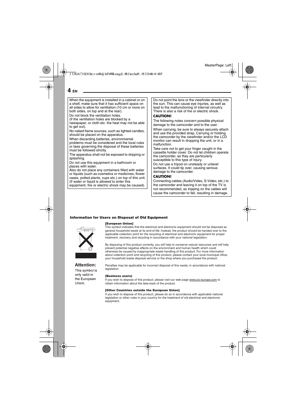 JVC GR-D340EK User Manual | Page 4 / 44