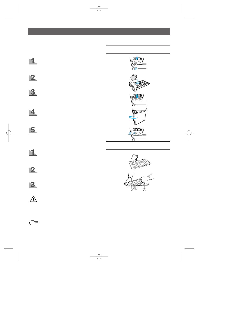Making ice, A. twist type b. normal type | Samsung DA68-01281A User Manual | Page 11 / 19