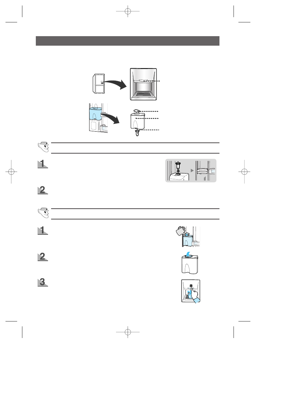 Using the water dispenser (option) | Samsung DA68-01281A User Manual | Page 12 / 19