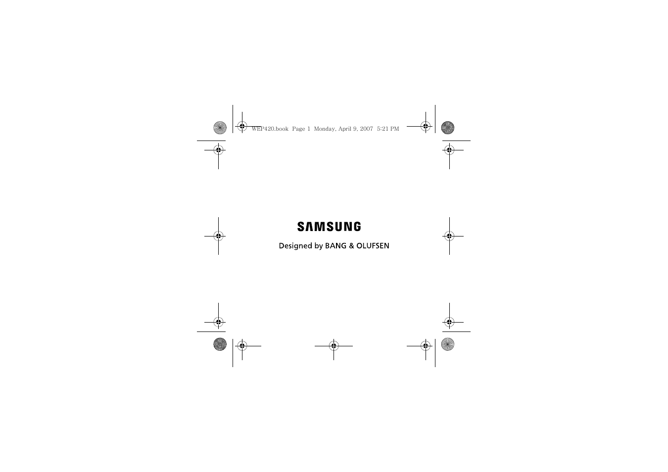 Samsung WEP420 User Manual | 106 pages