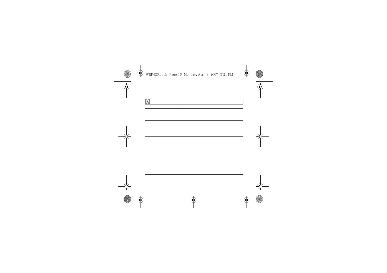 Appendix | Samsung WEP420 User Manual | Page 19 / 106