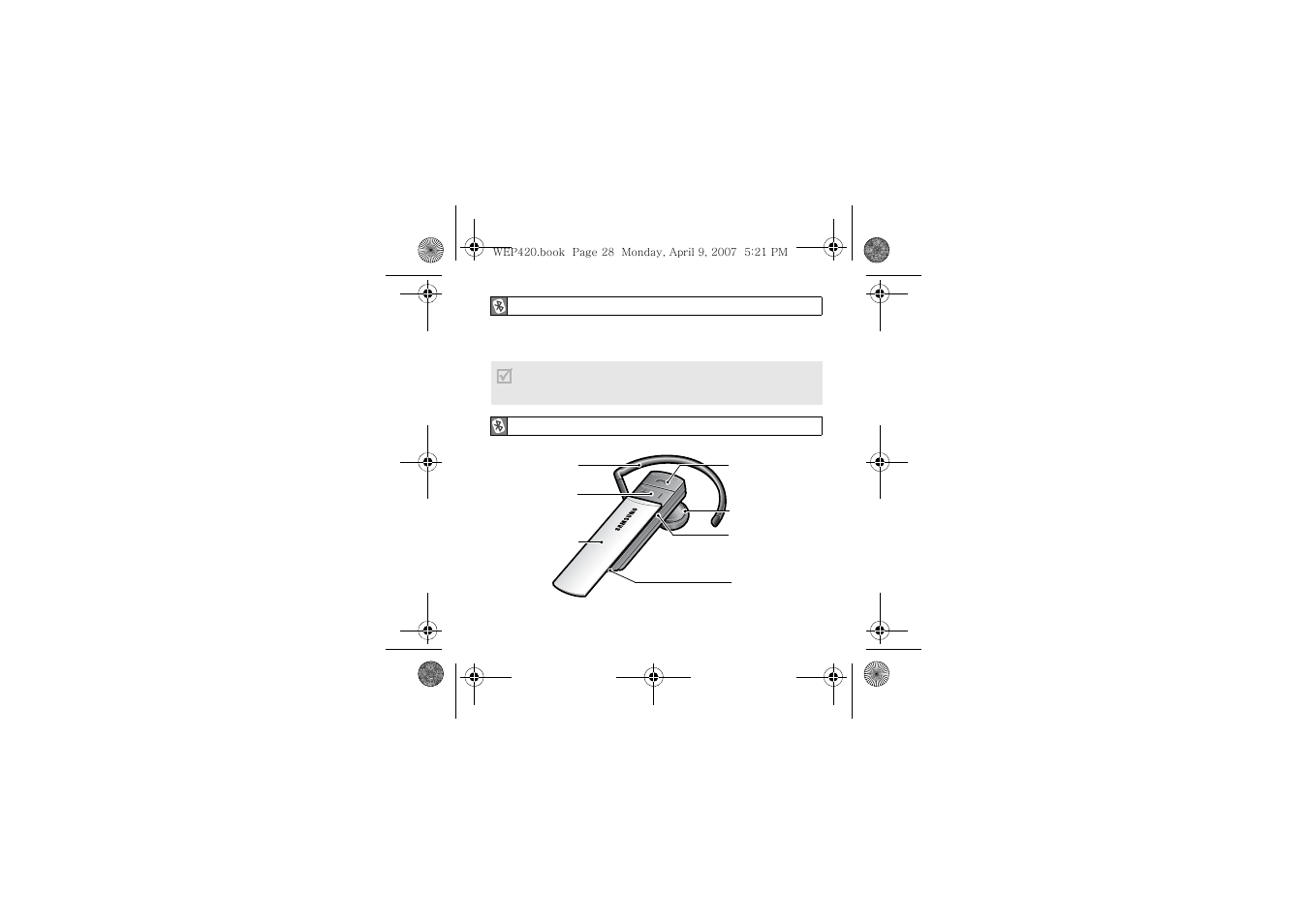 Samsung WEP420 User Manual | Page 31 / 106