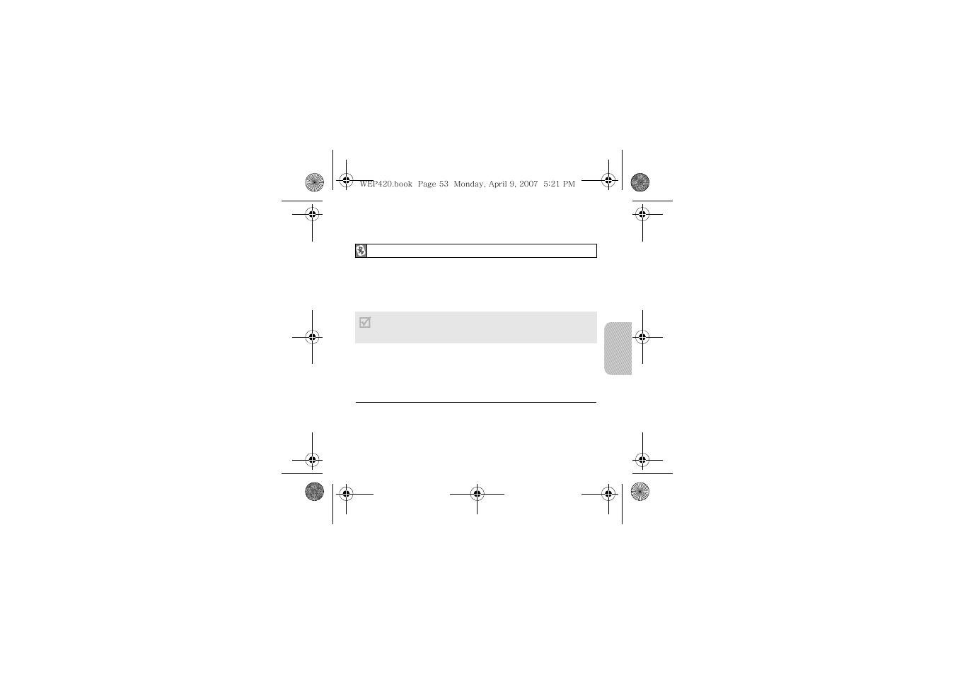 Antes de usar el auricular | Samsung WEP420 User Manual | Page 56 / 106