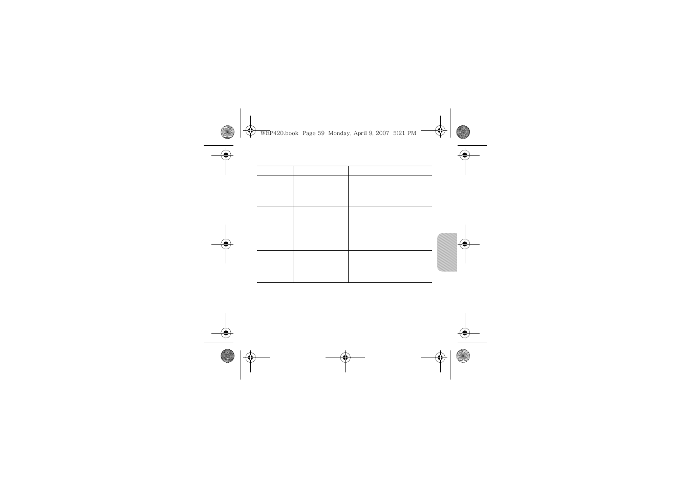 Samsung WEP420 User Manual | Page 62 / 106