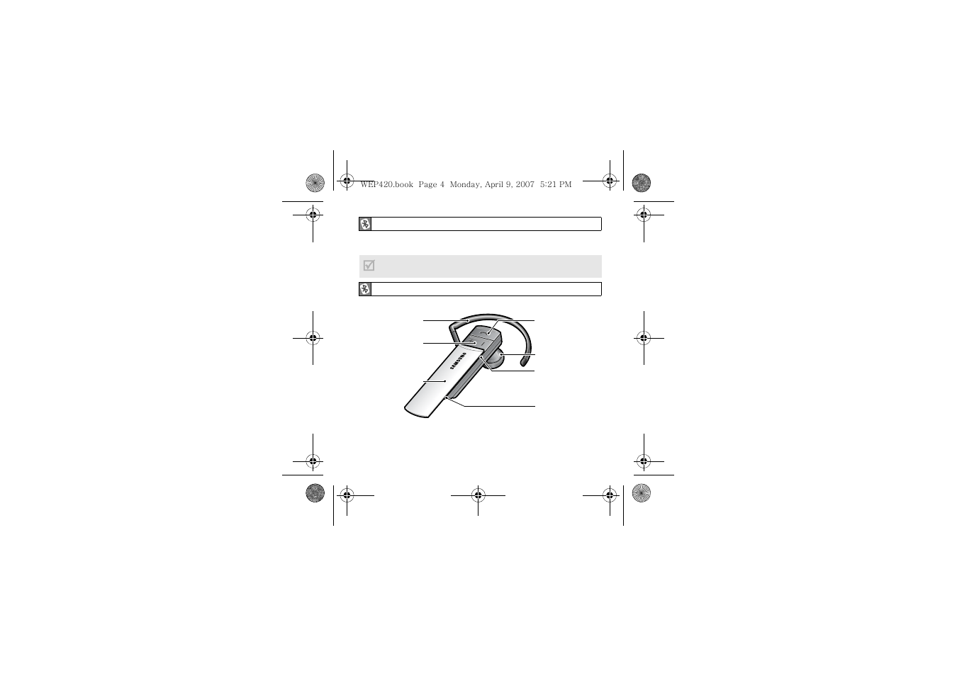 Samsung WEP420 User Manual | Page 7 / 106