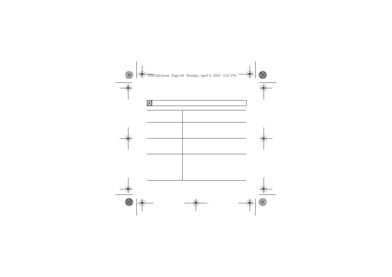 Apéndice | Samsung WEP420 User Manual | Page 71 / 106