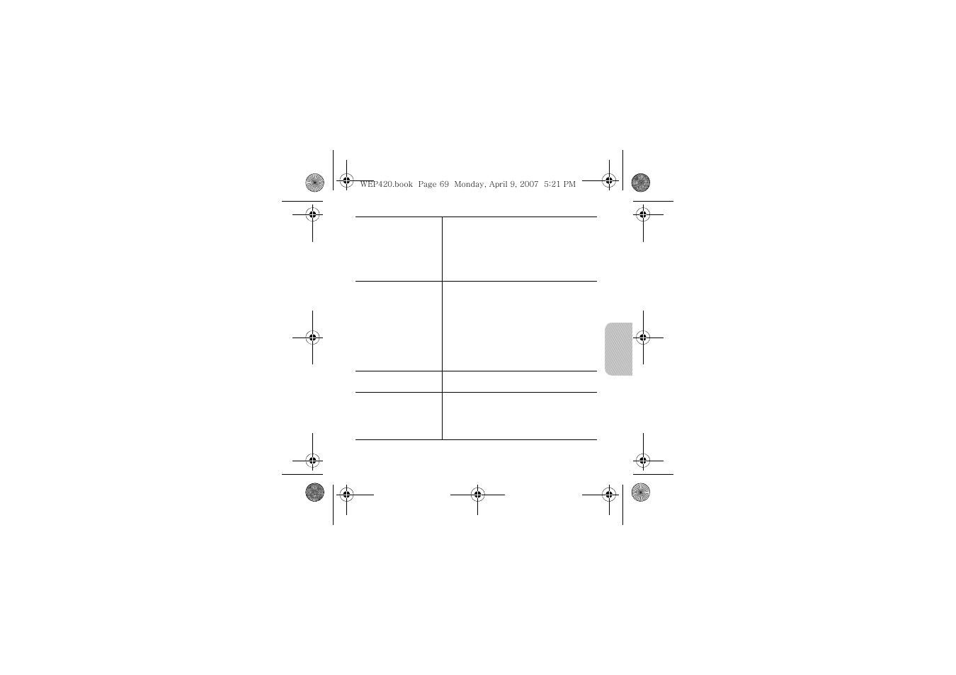 Samsung WEP420 User Manual | Page 72 / 106