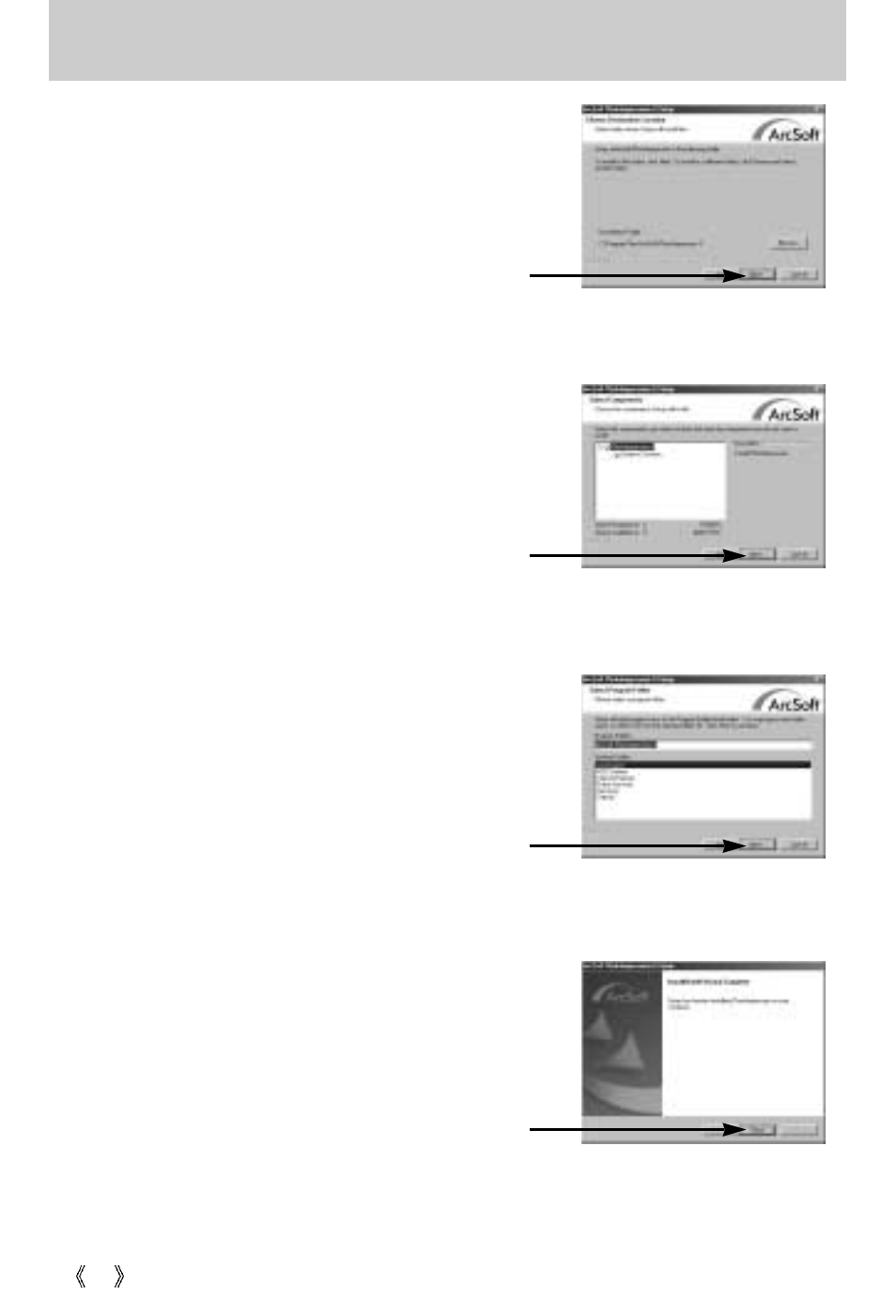Setting up the application software | Samsung Digimax 3100  EN User Manual | Page 88 / 104