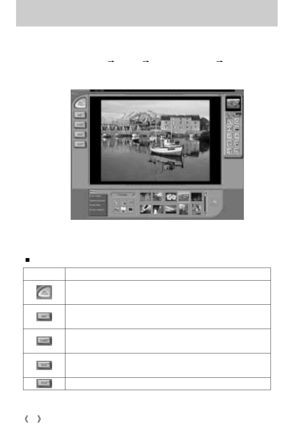 Using photoimpression | Samsung Digimax 3100  EN User Manual | Page 98 / 104