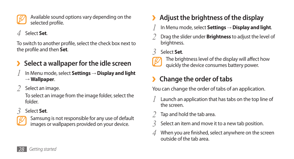 Samsung Wave GH68-28277A User Manual | Page 29 / 137
