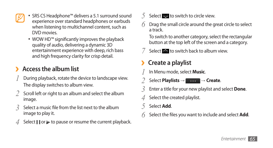 Samsung Wave GH68-28277A User Manual | Page 66 / 137