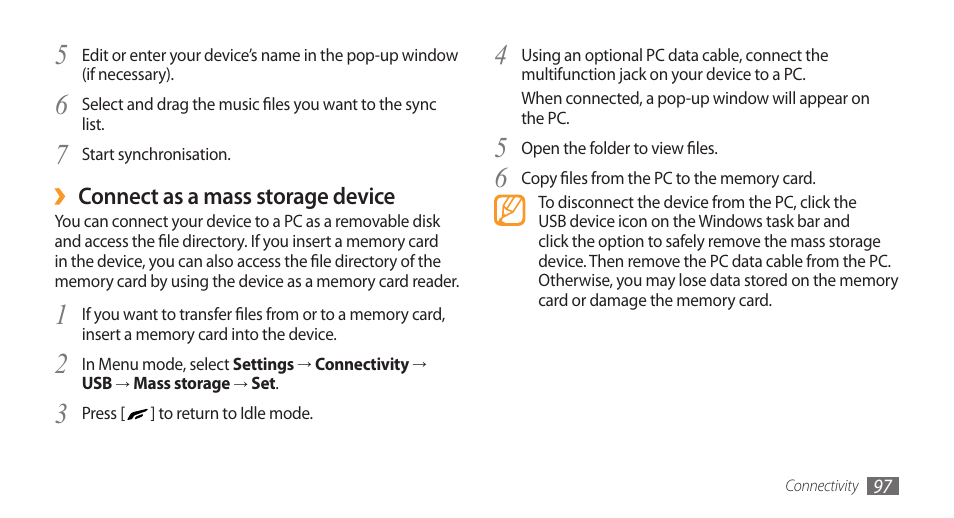Samsung Wave GH68-28277A User Manual | Page 98 / 137