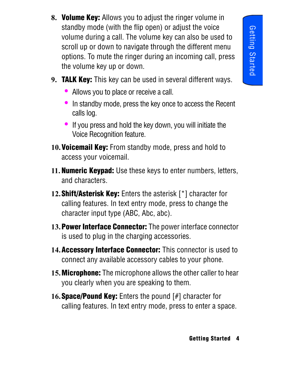 Samsung SPH A740 User Manual | Page 13 / 150