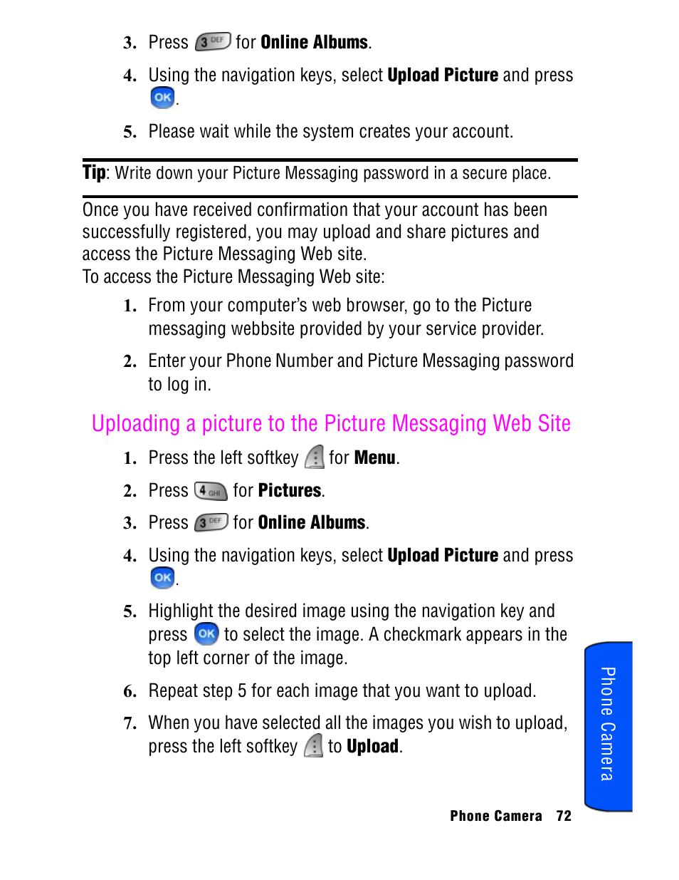 Samsung SPH A740 User Manual | Page 81 / 150