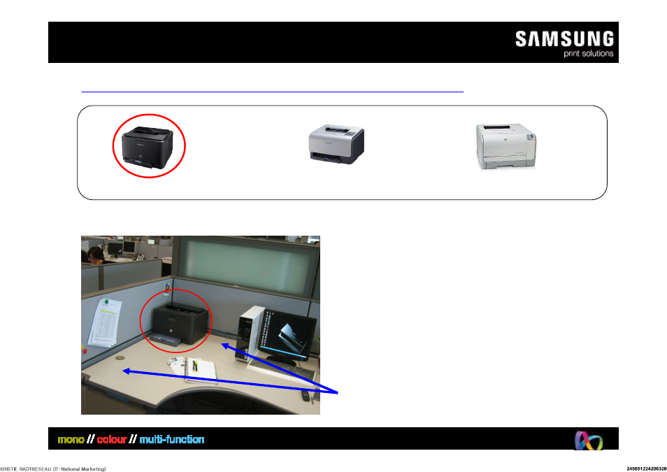Usable space, Beating our own record, Customer benefit #2 | Samsung CLP 315W User Manual | Page 5 / 10