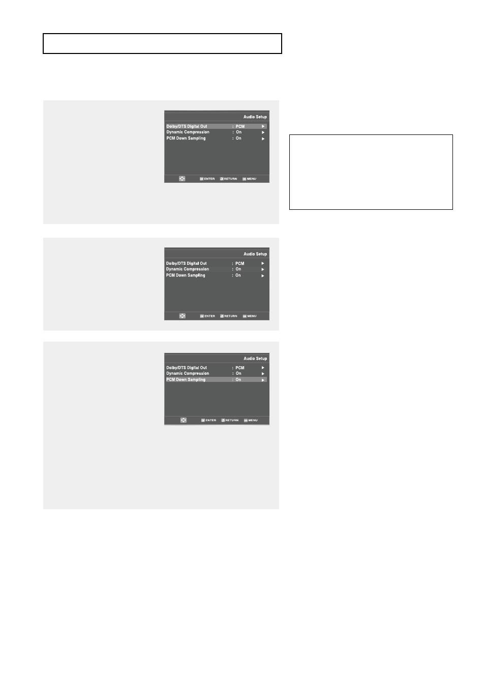 Samsung DVD-V9500 User Manual | Page 58 / 89