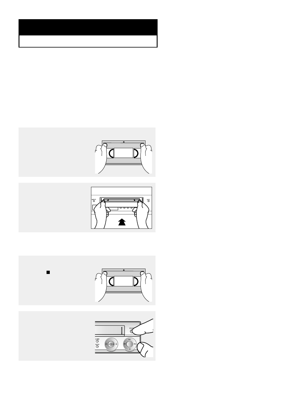 Chapter 5 vcr operations, Inserting and ejecting a video cassette tape | Samsung DVD-V9500 User Manual | Page 65 / 89