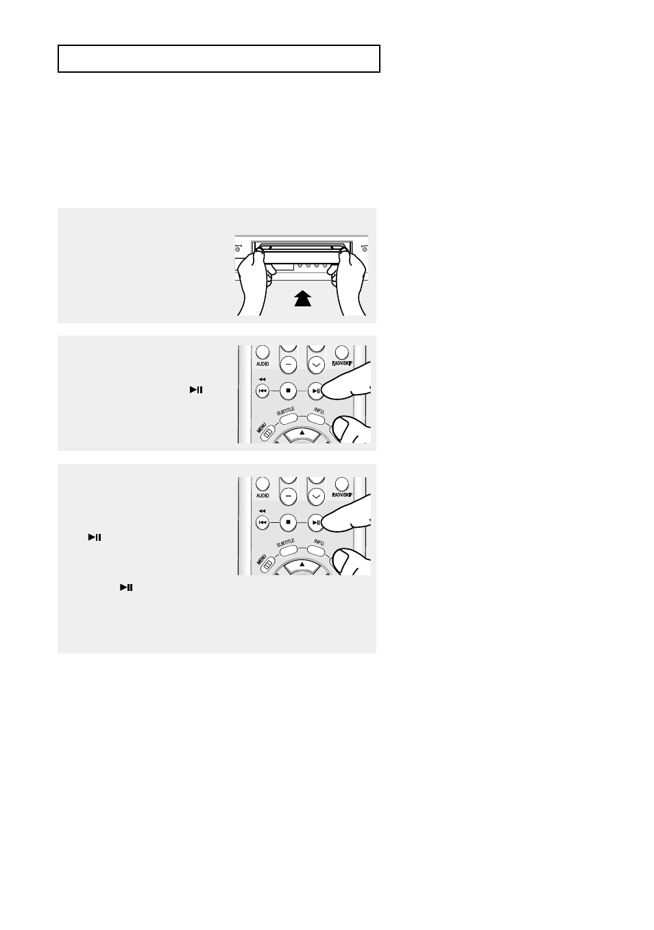 Playing a pre-recorded video cassette tape | Samsung DVD-V9500 User Manual | Page 66 / 89