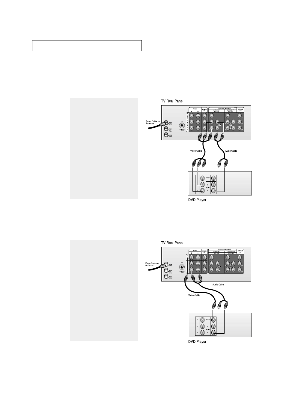 Connecting audio and video jacks | Samsung PCL 6215R User Manual | Page 20 / 67