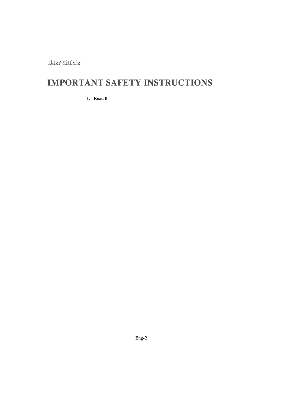 Samsung SSC14WEB User Manual | Page 2 / 104