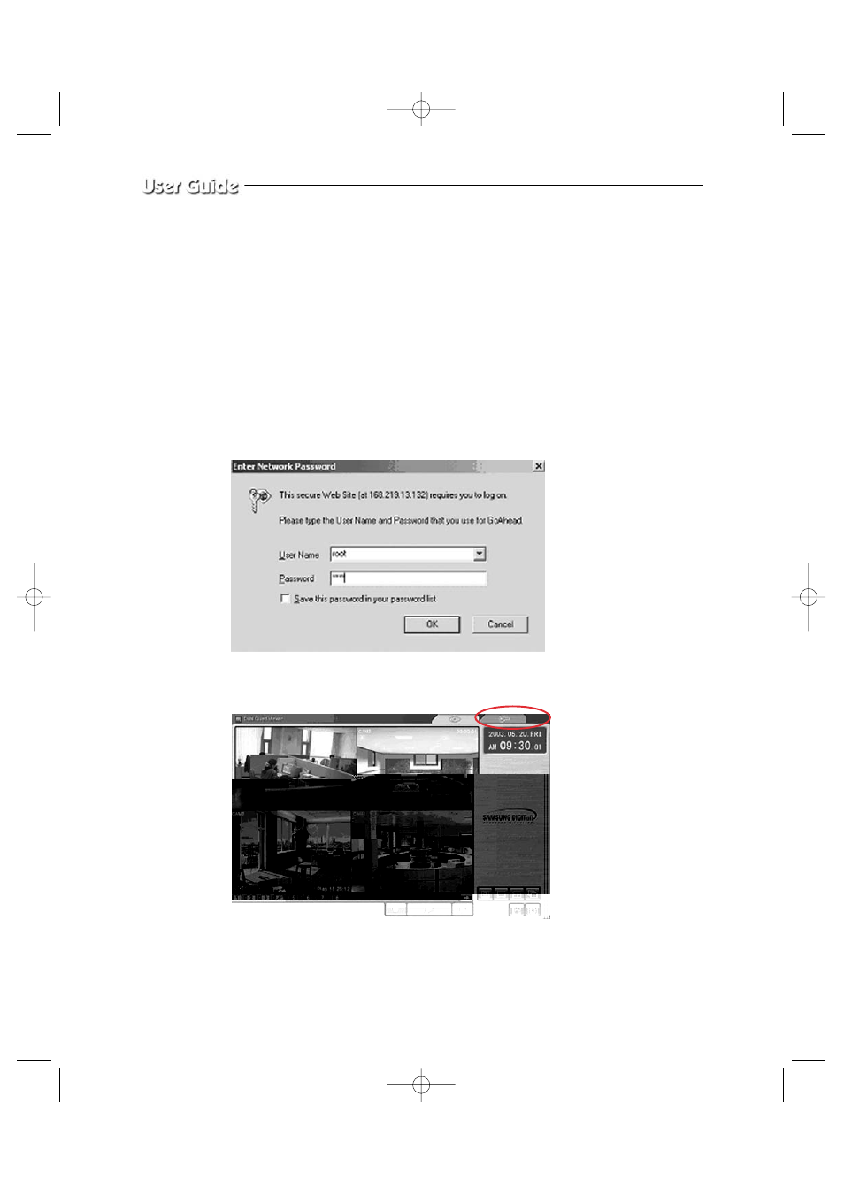 Admin menu, Admin menu entering | Samsung SSC14WEB User Manual | Page 52 / 104