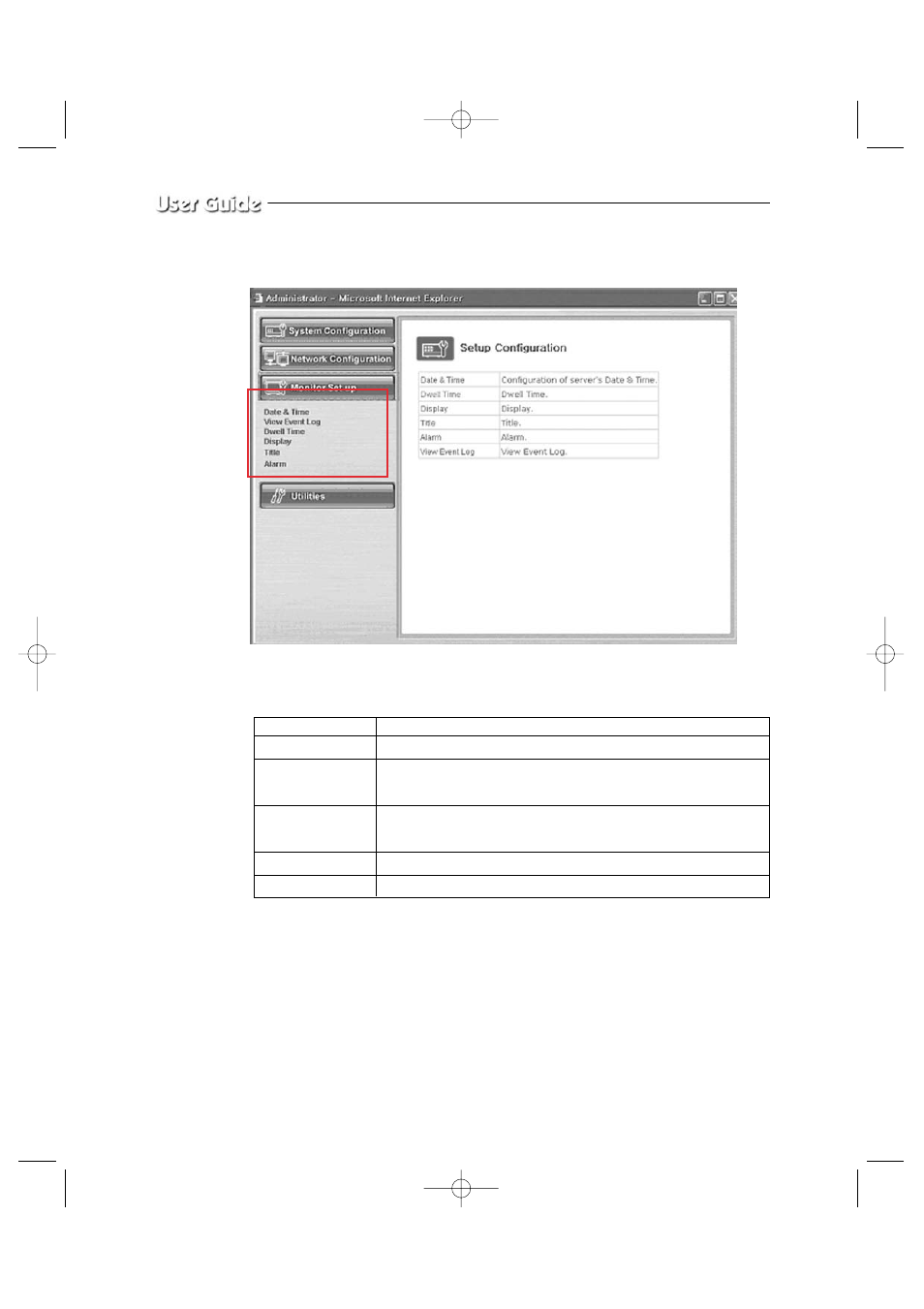 8-4) monitor set up | Samsung SSC14WEB User Manual | Page 72 / 104