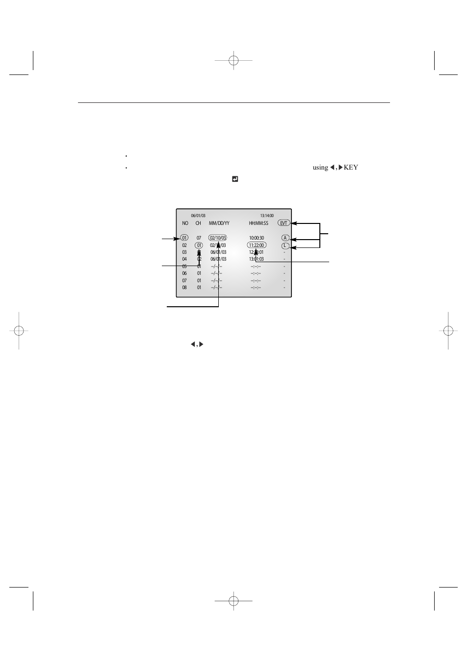 9) view event log menu function and setting method, Eng-85, Sequence of event happening | Samsung SSC14WEB User Manual | Page 85 / 104