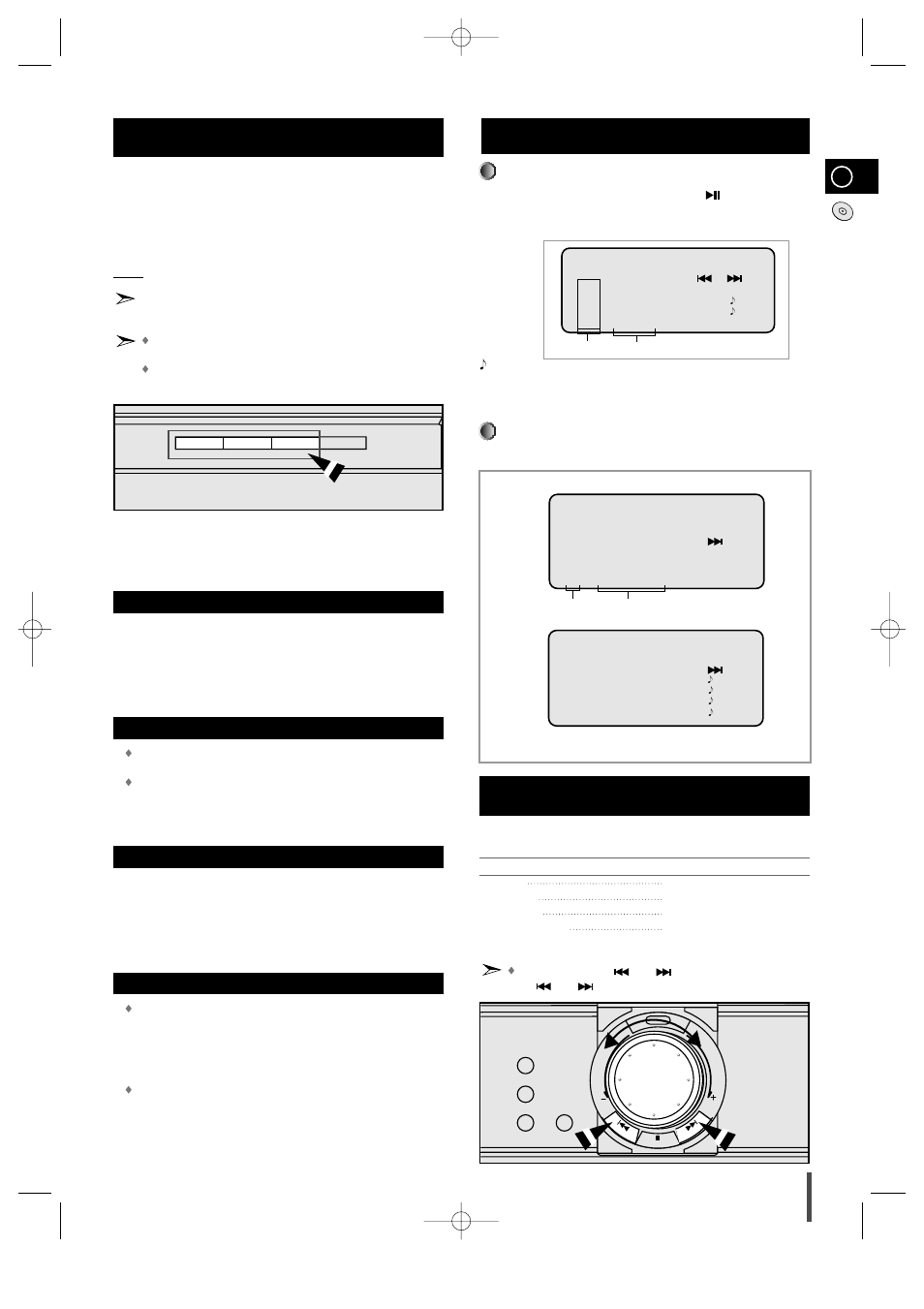 Selecting a cd in the disc changer, Mp3-cd playback, Selecting a track | What is mp3, File compatibility, How many mp3 files can a cd-r or cd-rw disc record, Regarding the playback of cd-r/rw | Samsung MAX-VL85 User Manual | Page 13 / 30