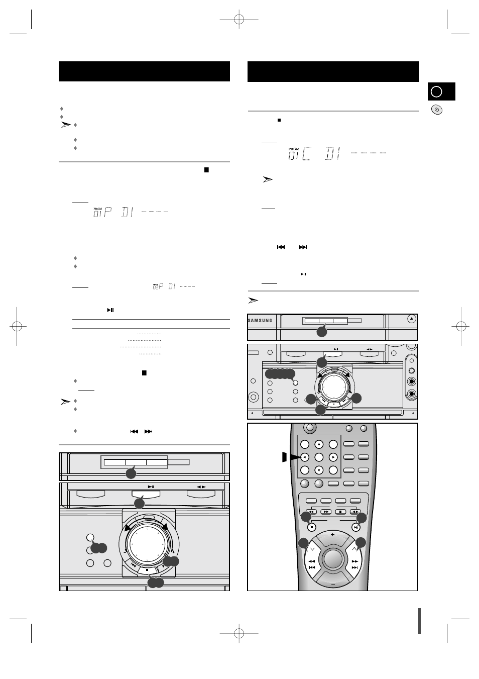 Programming the order of playback, Checking or changing programmed tracks, You can decide | Samsung MAX-VL85 User Manual | Page 15 / 30