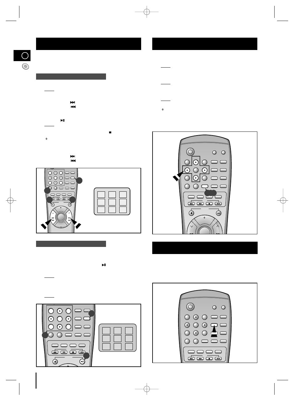 Vcd view function, Zoom function, Last memory function | When you want to select a track, When you want to select an index | Samsung MAX-VL85 User Manual | Page 18 / 30