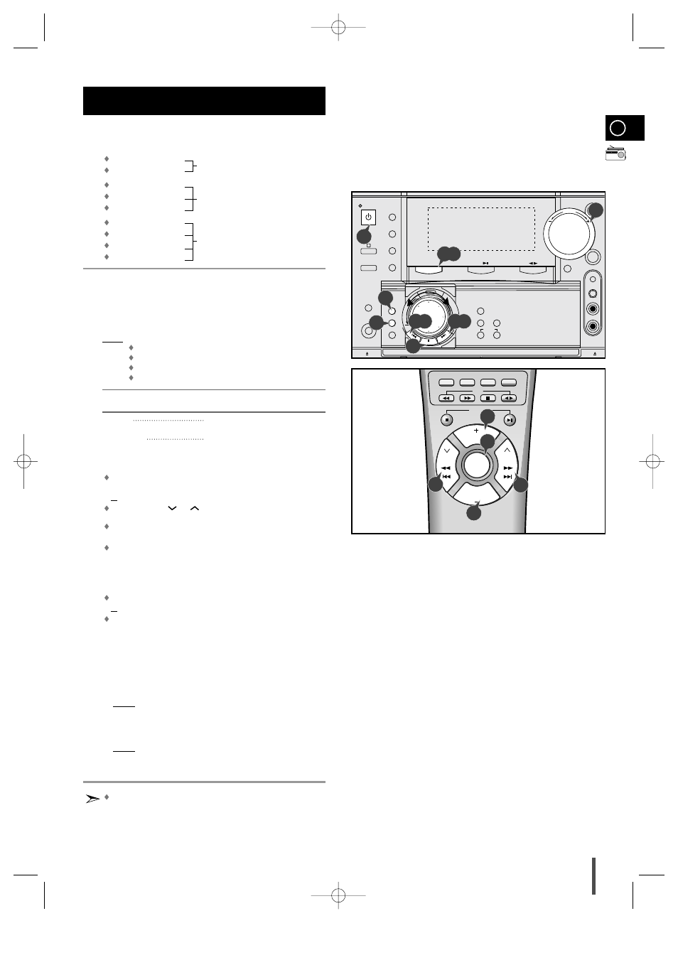 Tuner, Searching for and storing the radio stations | Samsung MAX-VL85 User Manual | Page 19 / 30