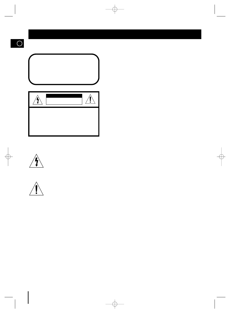 Safety warnings | Samsung MAX-VL85 User Manual | Page 2 / 30