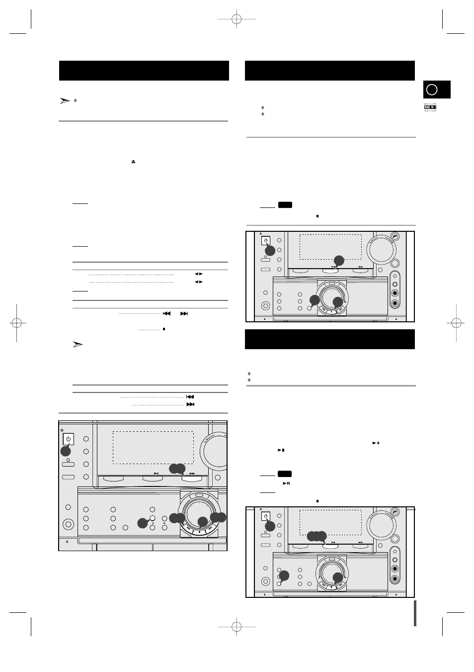 Listening to a cassette, Cd synchro record feature, Recording a compact disc | Min max | Samsung MAX-VL85 User Manual | Page 21 / 30