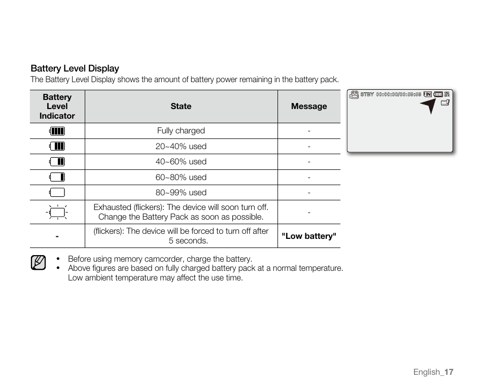 Samsung VP-MX20H User Manual | Page 23 / 121