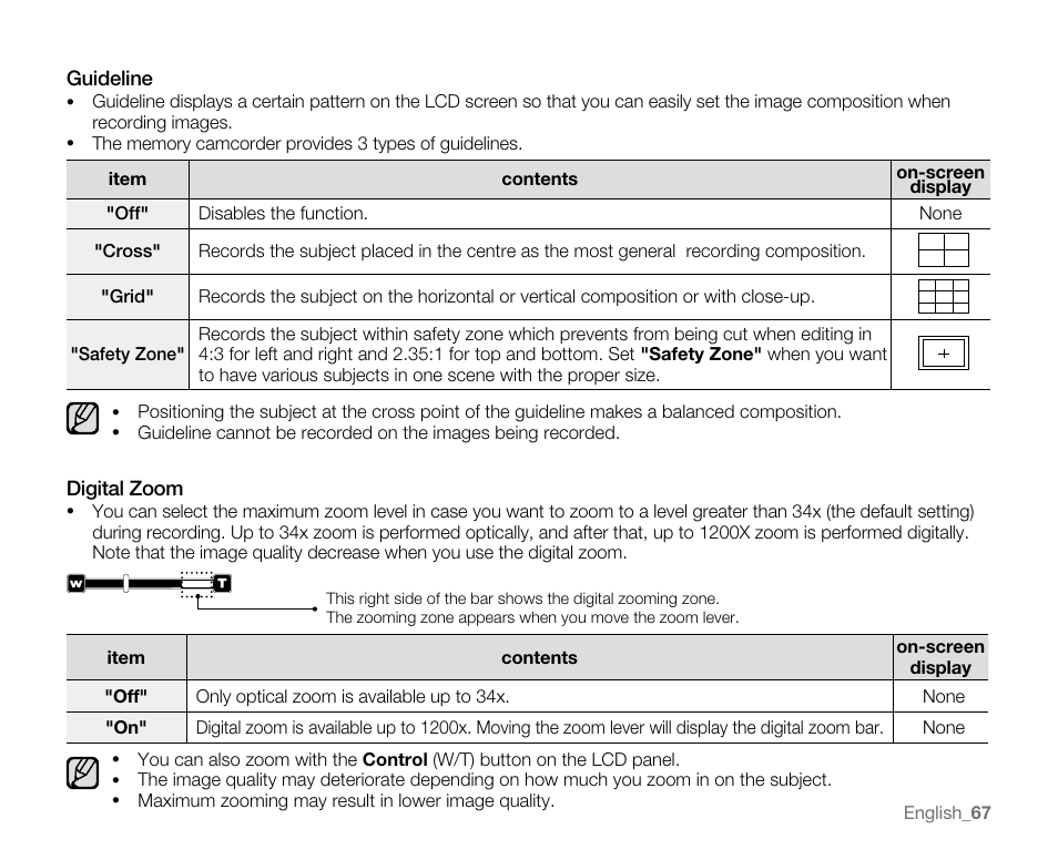 Samsung VP-MX20H User Manual | Page 73 / 121