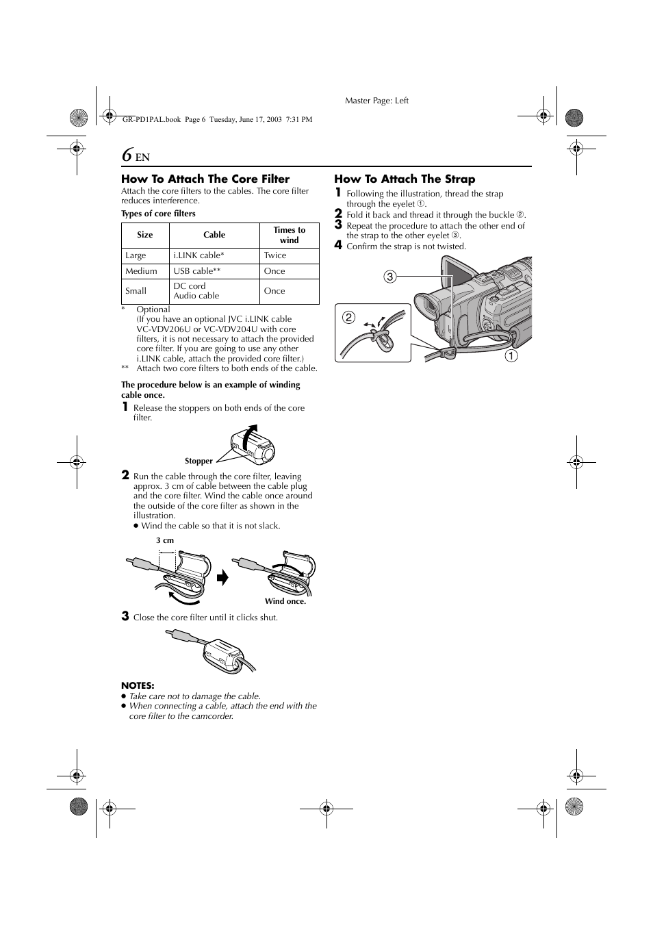 JVC GR-PD1 User Manual | Page 6 / 88