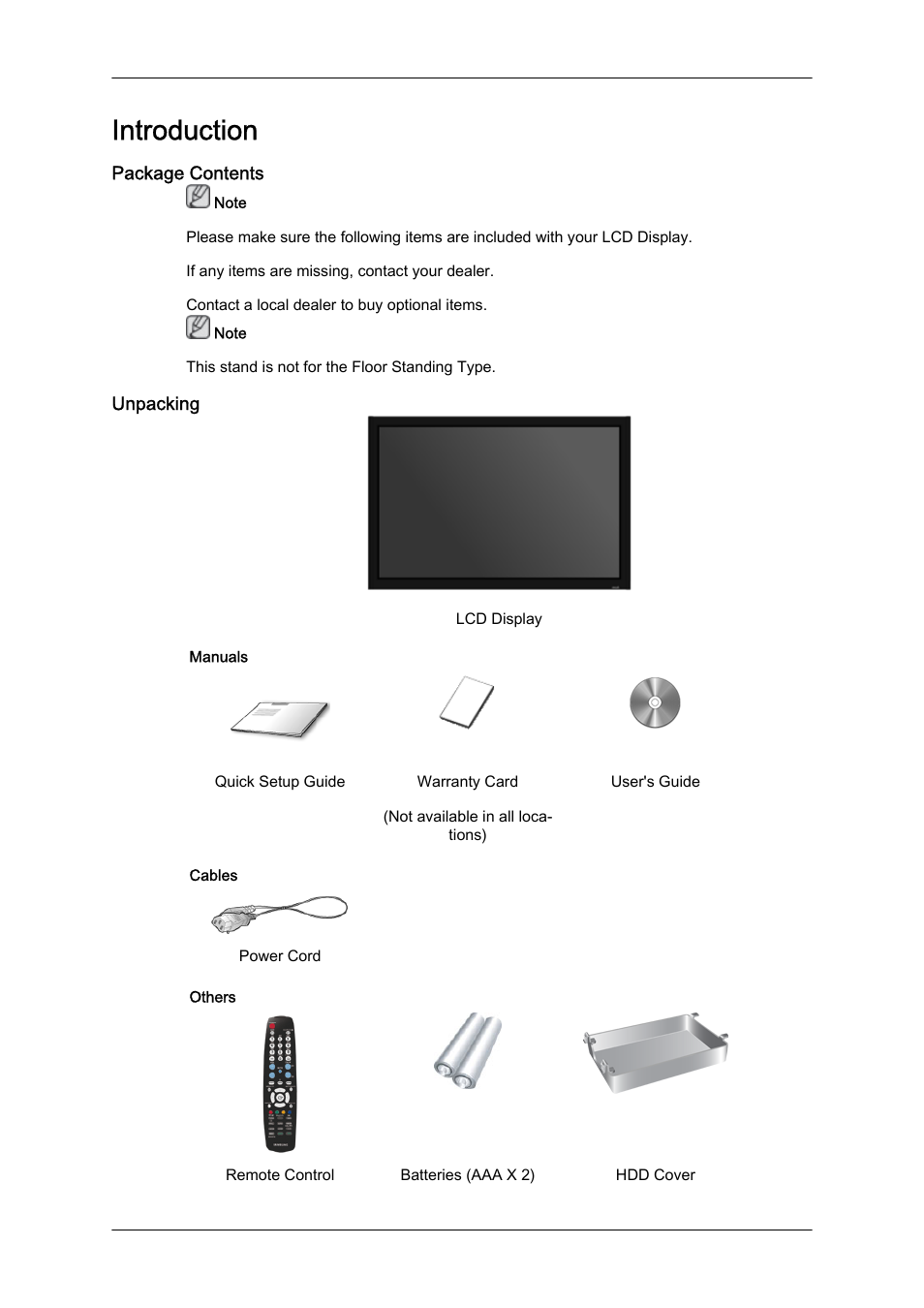 Introduction | Samsung 400MX-2 User Manual | Page 2 / 22