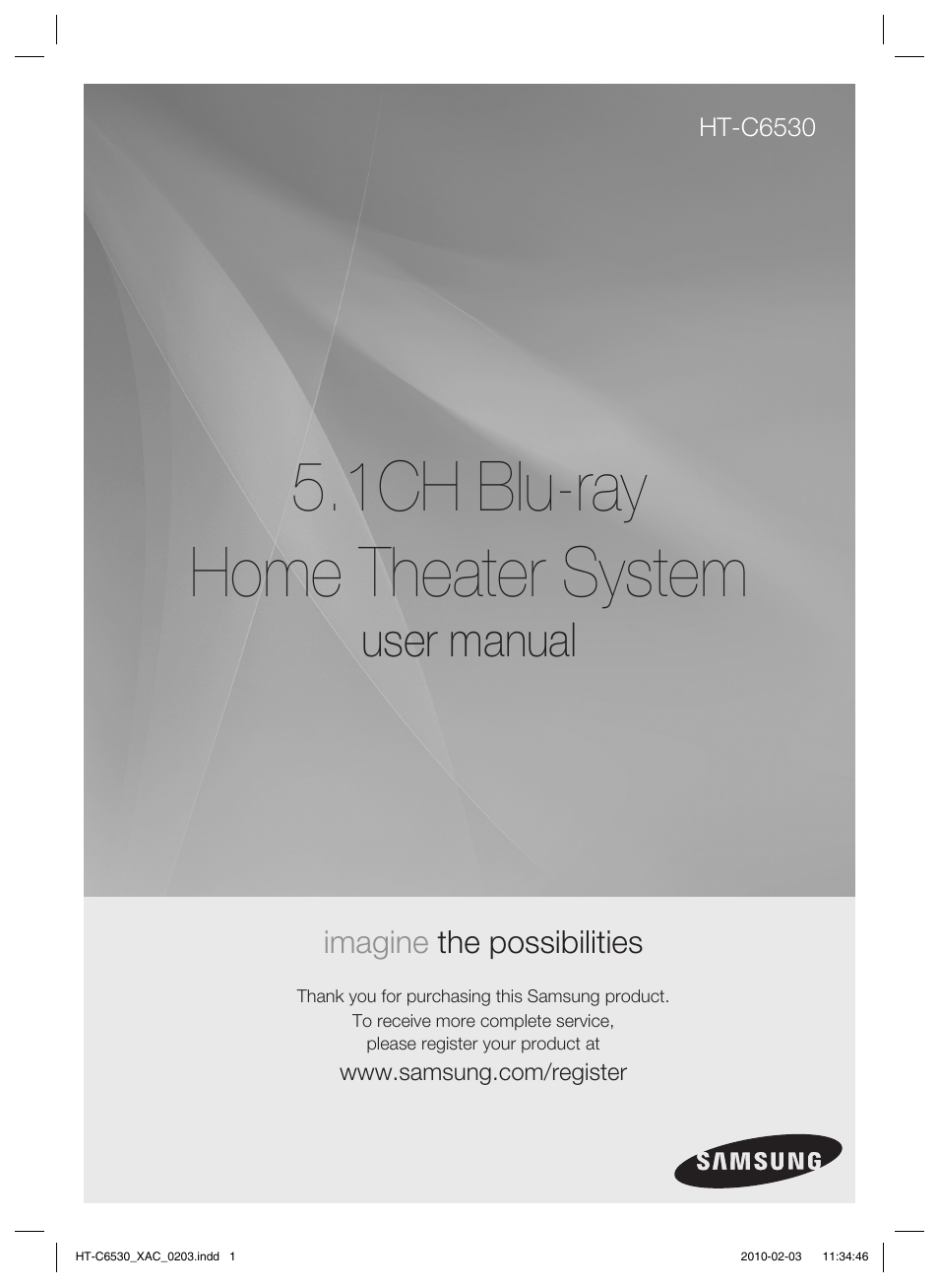 Samsung HT-C6530 User Manual | 69 pages