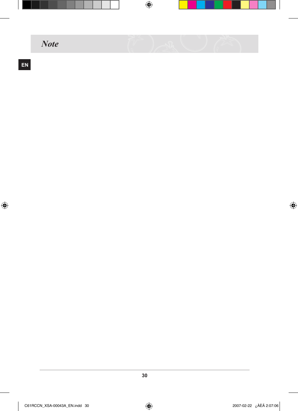 Samsung C61RCBAL User Manual | Page 32 / 34