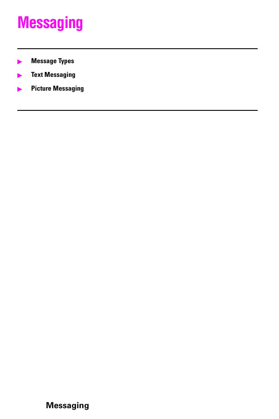 Messaging | Samsung 022004 User Manual | Page 106 / 142