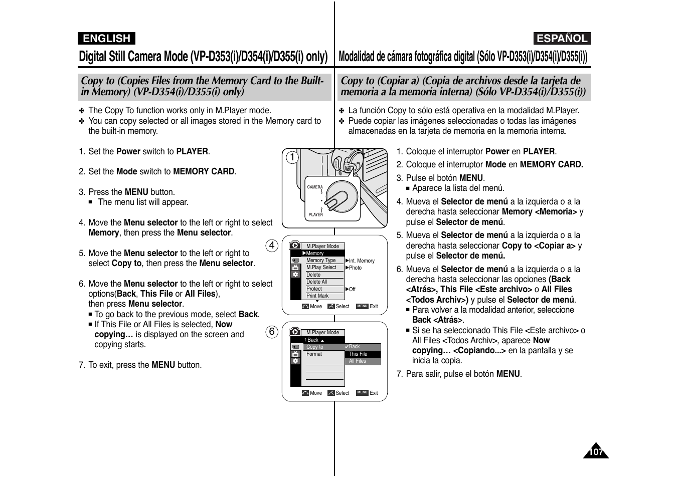 Español english | Samsung AD68-00839J User Manual | Page 108 / 122
