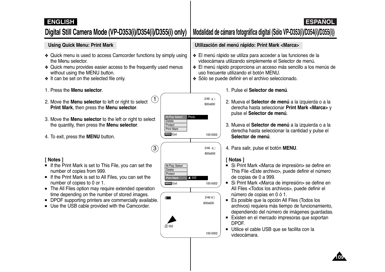 Español english | Samsung AD68-00839J User Manual | Page 110 / 122