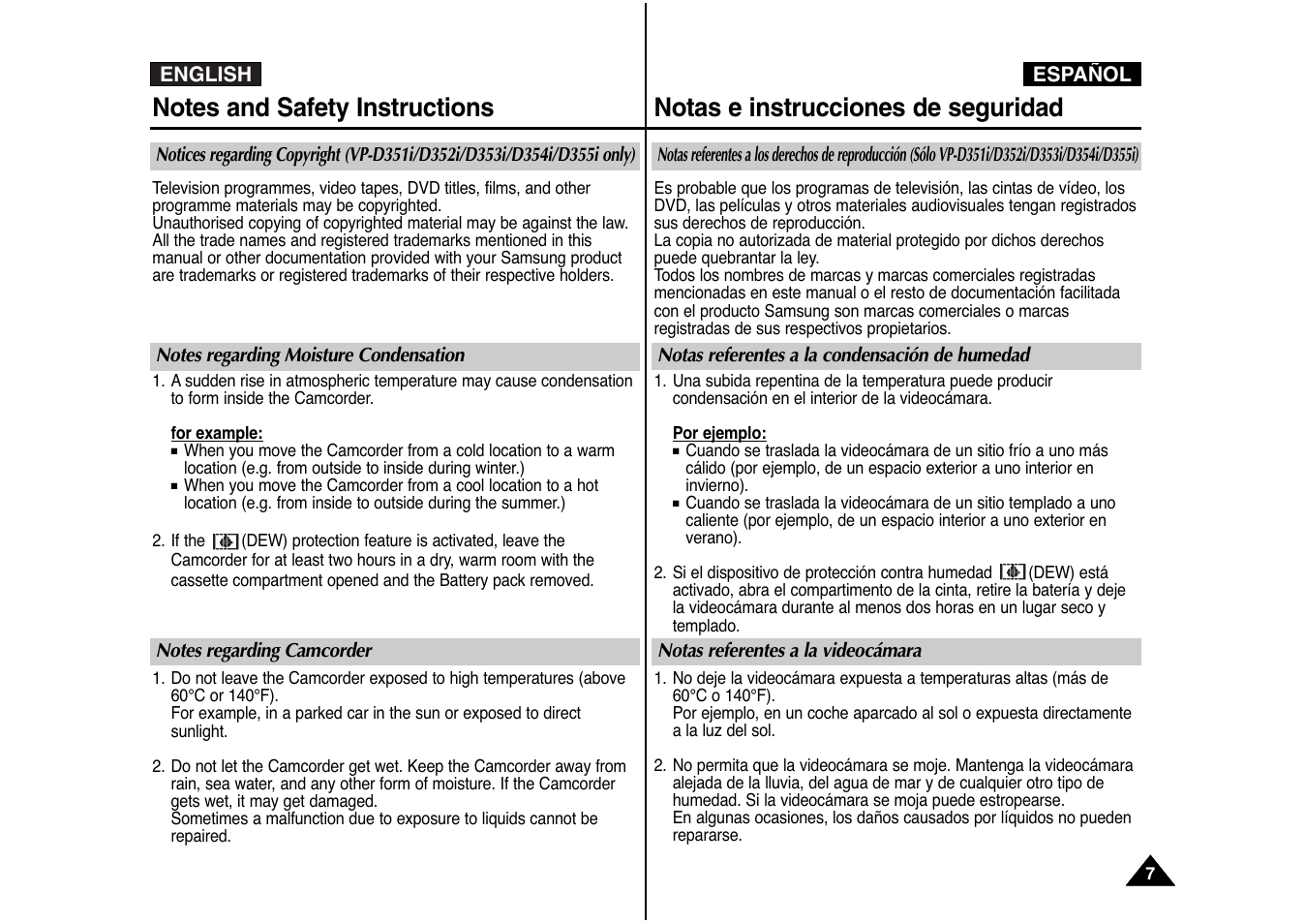 Samsung AD68-00839J User Manual | Page 8 / 122