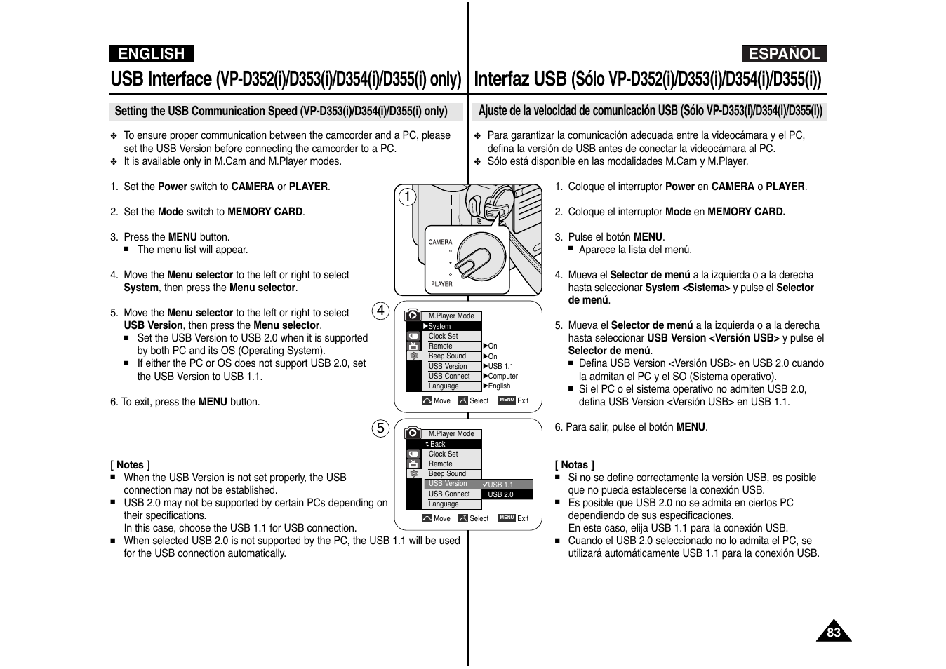 Español english | Samsung AD68-00839J User Manual | Page 84 / 122