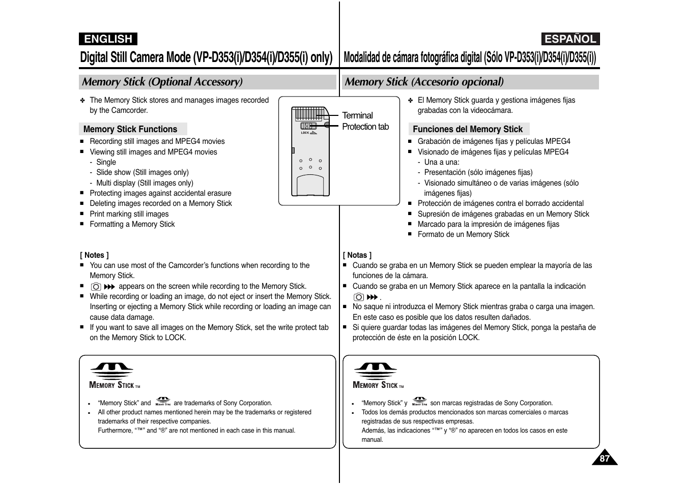Español english | Samsung AD68-00839J User Manual | Page 88 / 122