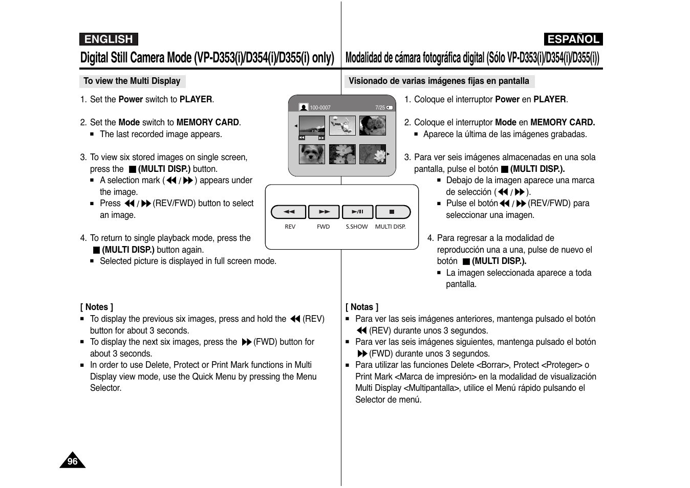 English español | Samsung AD68-00839J User Manual | Page 97 / 122