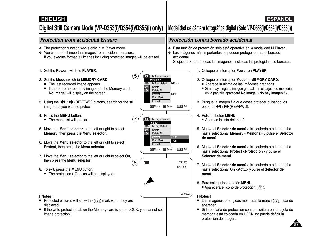 Español english | Samsung AD68-00839J User Manual | Page 98 / 122
