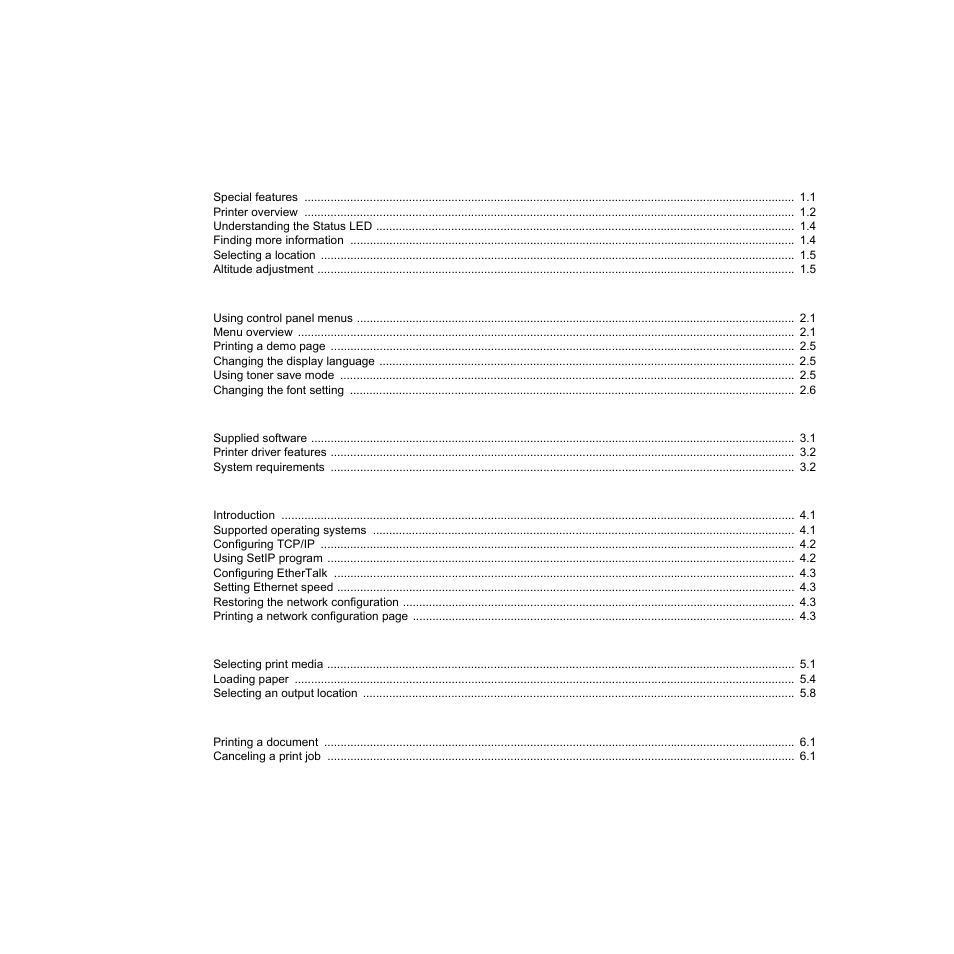 Samsung ML-3470D User Manual | Page 5 / 103
